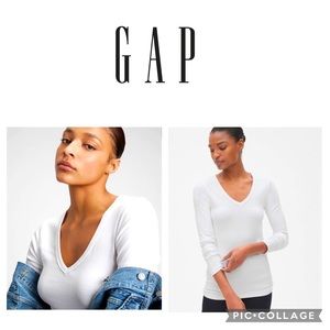 Modern V-Neck Longsleeve